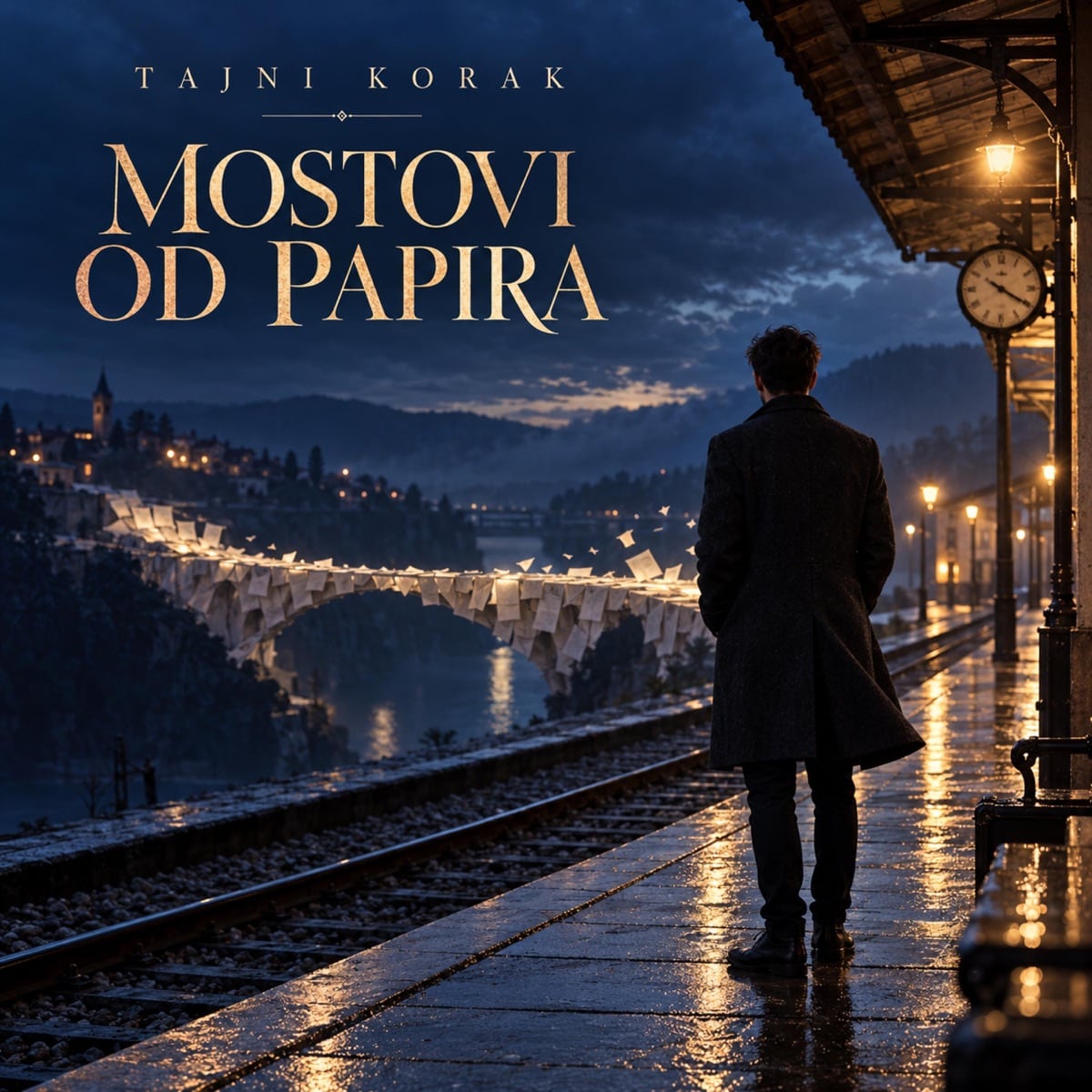 Naslovnica singla Mostovi od papira - Tajni Korak